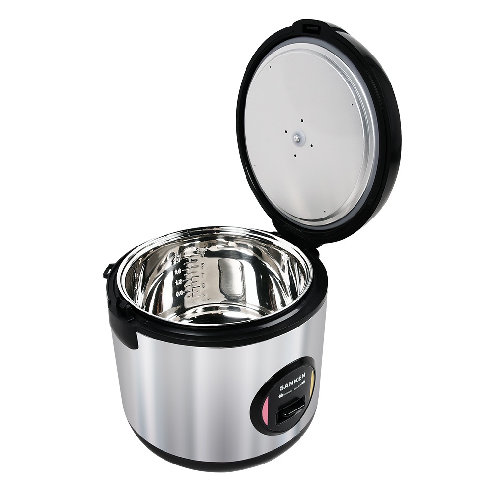 Sanken Rice Cooker Stainless Steel 2L SJ-3030BK
