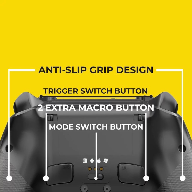 Ryunix Tri-Mode Gaming Controller 4