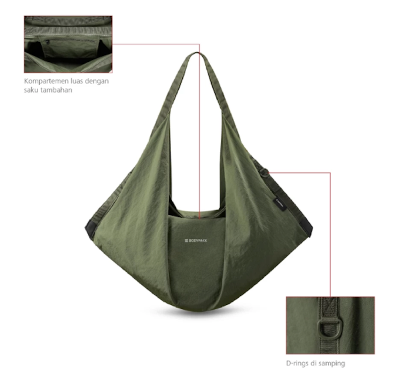 Bodypack Audagami 1.0 Tasuki Bag 2