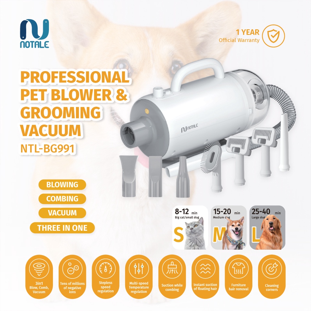Inti Nya Teknologi Notale Professional Pet Blower  NTL-BG991