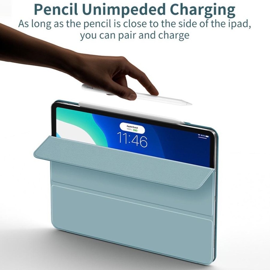 Mils Technologies Indonesia MILS Technologies Magnetic Trifold Flip Case iPad Air M2  MC02