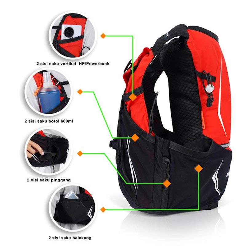 Zarventure Rivera Hydropack Vest 2