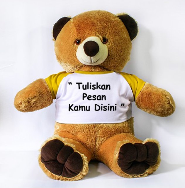  Boneka Beruang Tedi Bear Besar Custom