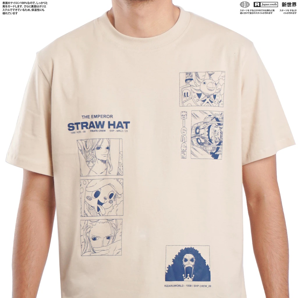  KIZARU Kaos Anime SHP CREW