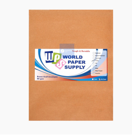 Amplop Cokelat Ukuran Folio