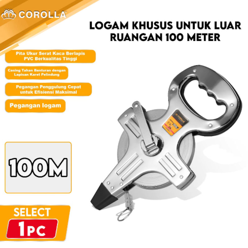 Corolla Meteran Tancap 100 meter 2