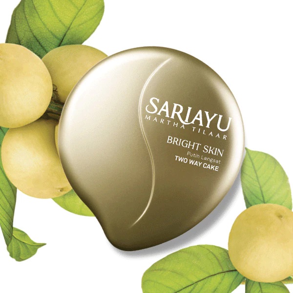 Martina Berto Sariayu Bright Skin Putih Langsat Two Way Cake