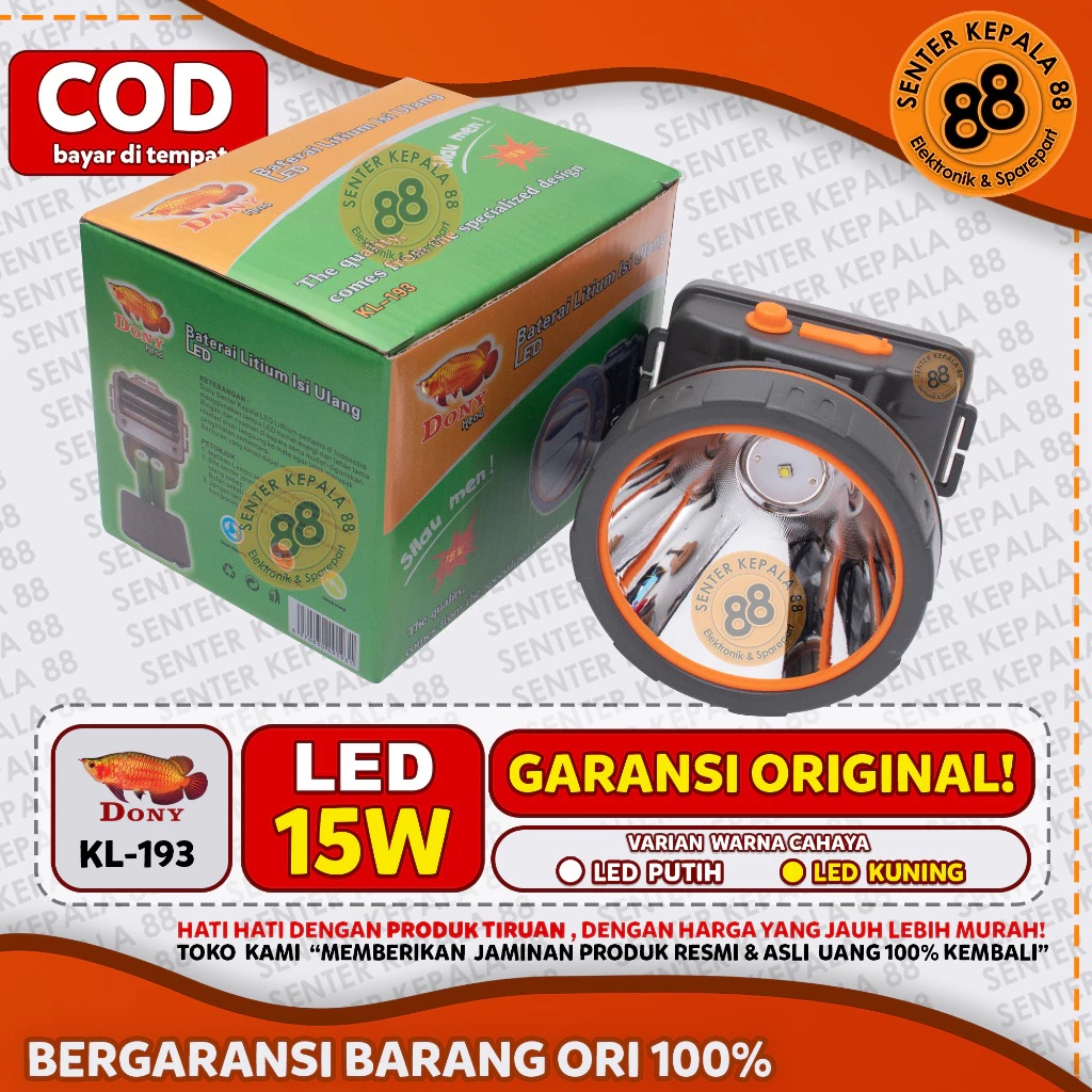  Dony Senter Kepala KL-193