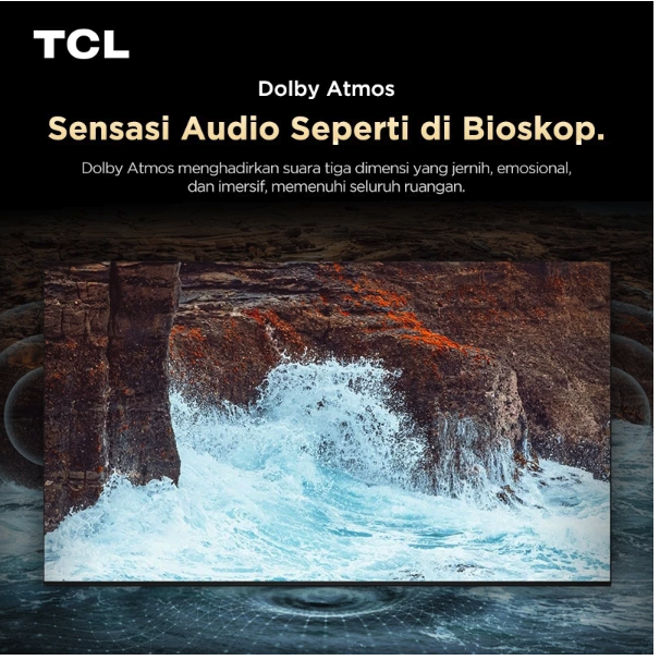 TCL Premium AII QLED TV 50 Inch P71L