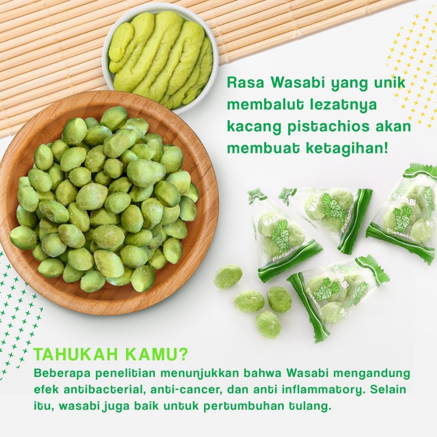 Sennarido Green Snack Pistachio Wasabi 4