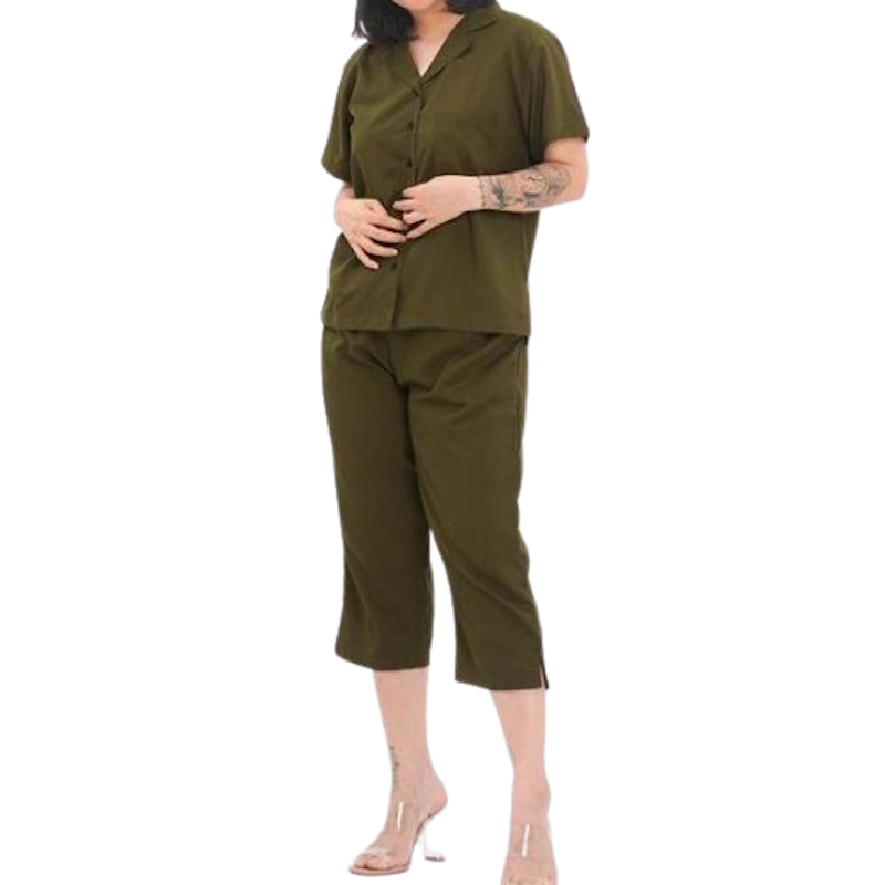 Nyonya Piyama Comfy Pajamas 7/8 Pants 1