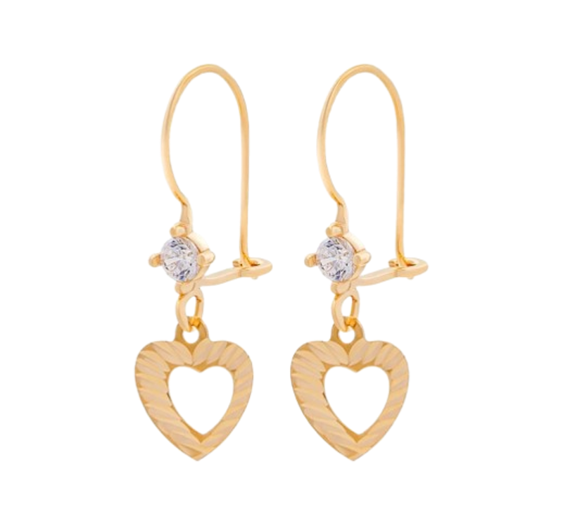 Semar Nusantara Anting Emas Delvia Love Gold 17K 1