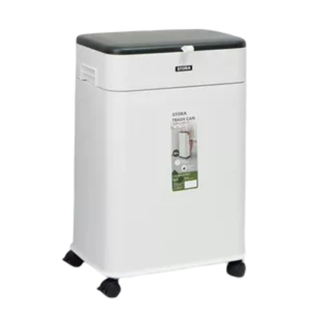 Stora Tempat Sampah Elevatable dengan Roda 20 Liter 1