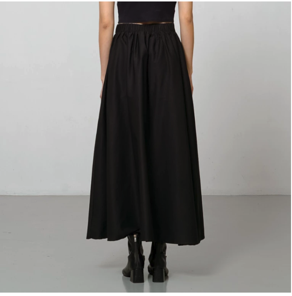 CooGee Indonesia This Is April Flare Cora Skirt Black