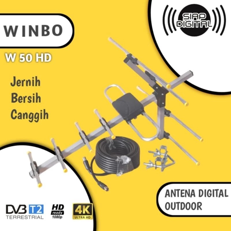  WINBO Antena TV Digital  W-50