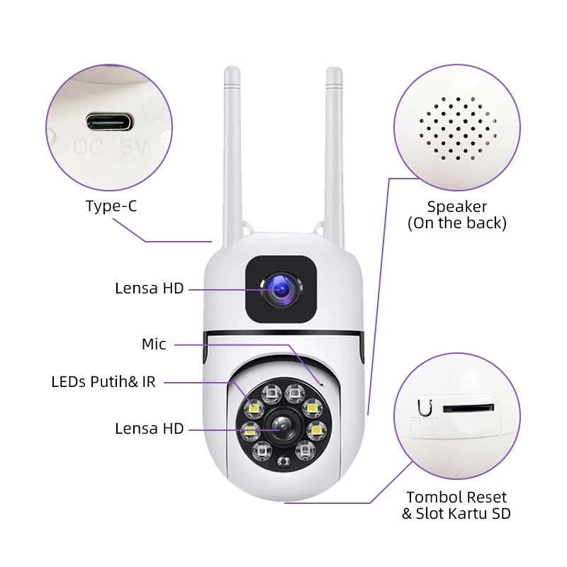  V380 CCTV ULINK  4MP  Y33