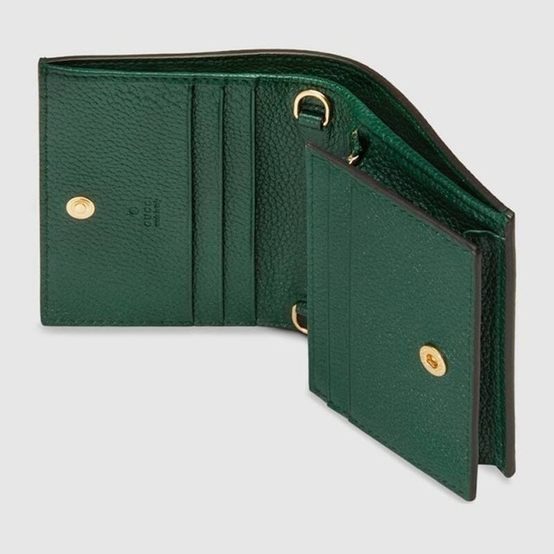 Gucci Zumi Grainy Leather Card Case Wallet 3