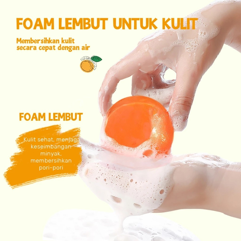 DISUNIE Vitamin C Whitening Face Soap 4