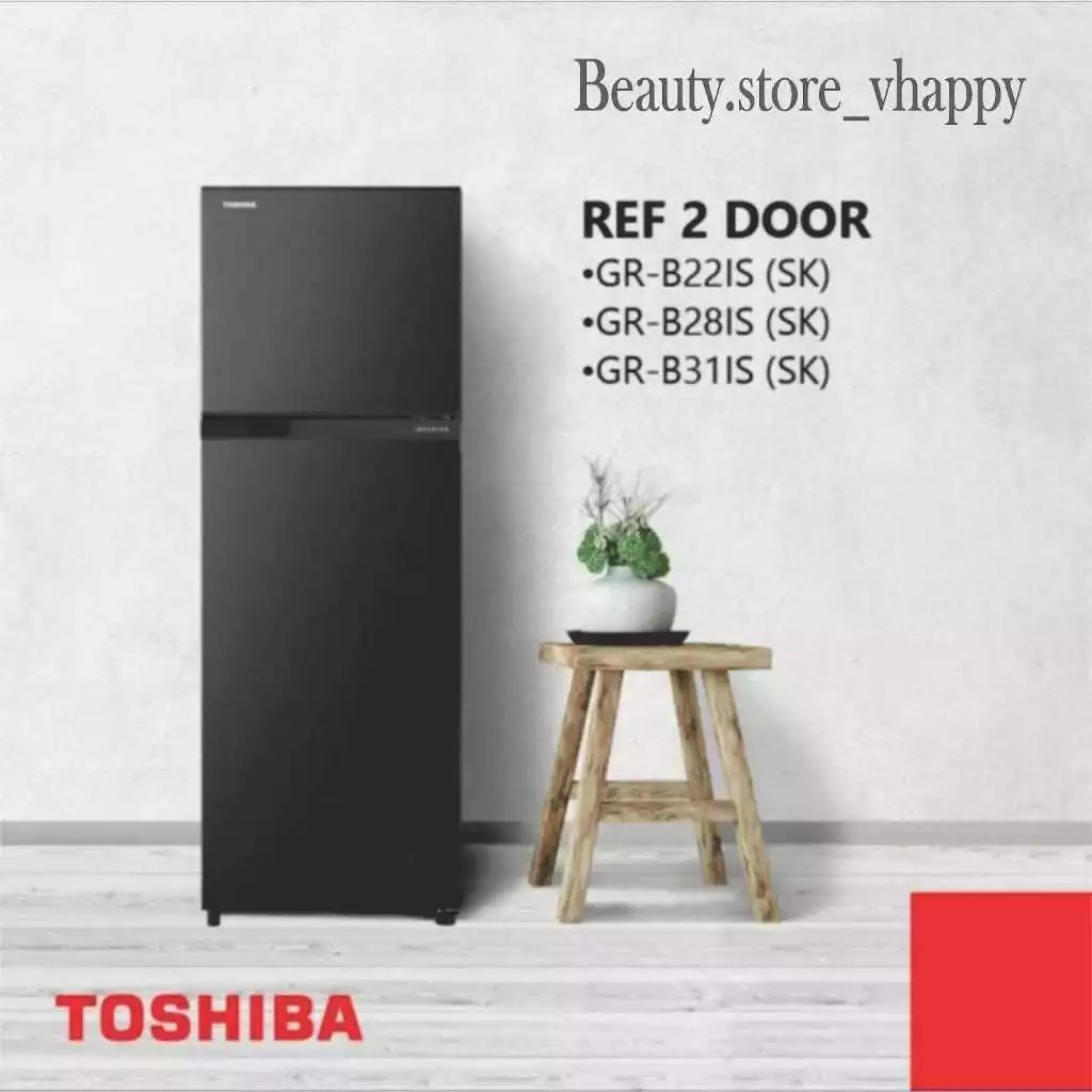 Toshiba Lifestyle Indonesia Toshiba Kulkas 2 Pintu  GR-B22ISP