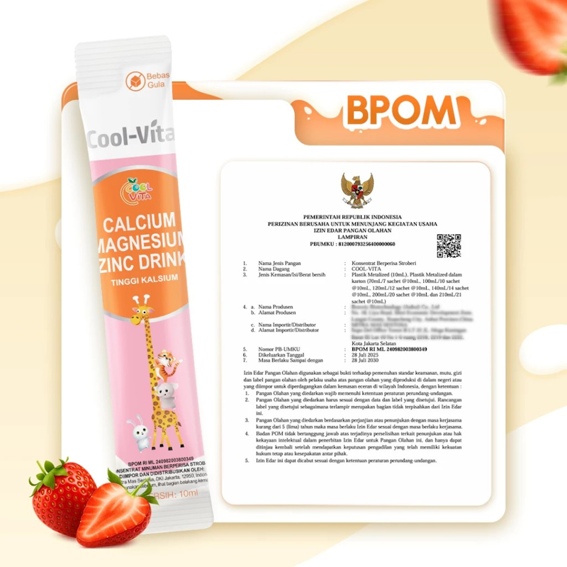 Cool-Vita® Calcium Magnesium Zinc Drink 5