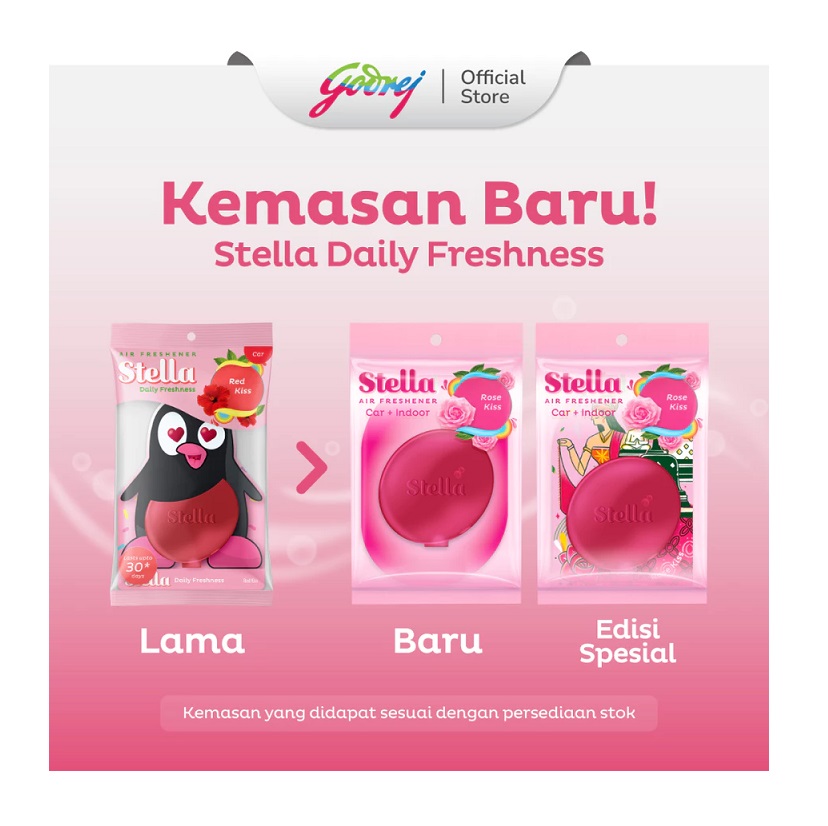 Godrej  Stella Air Freshener Car + Indoor Rose Kiss