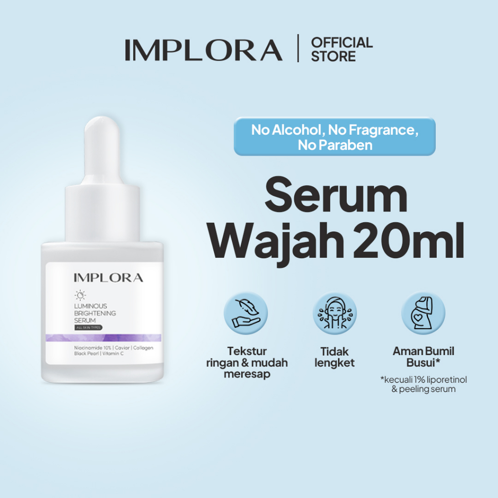 Implora Sukses Abadi Implora Luminous Brightening Serum