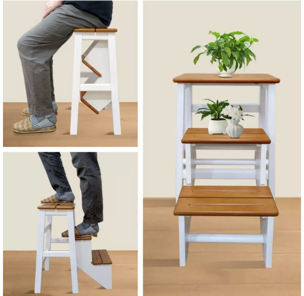 Toraya Cipta Gemilang Toraya Tangga Lipat Kayu SCH-75 