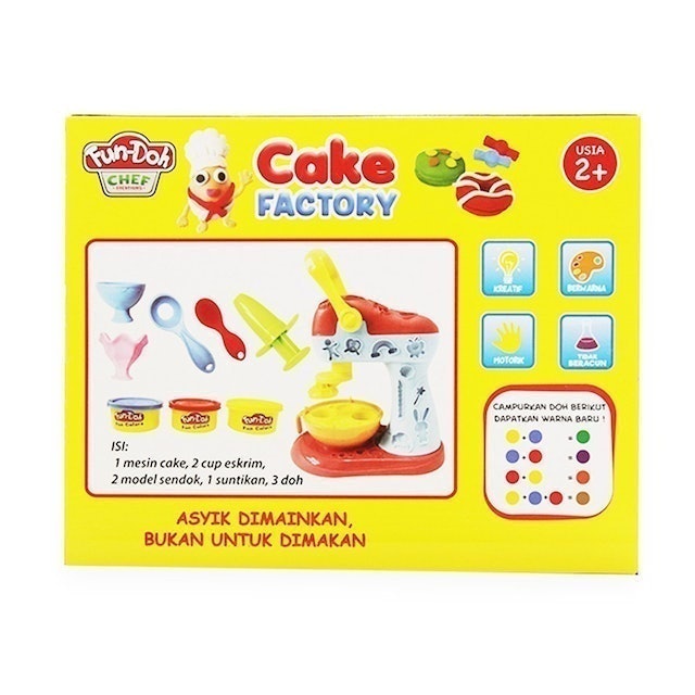Fun Doh Cake Factory