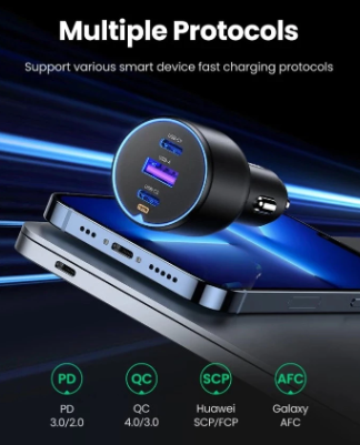Ugreen Car Charger 130 Watt 2