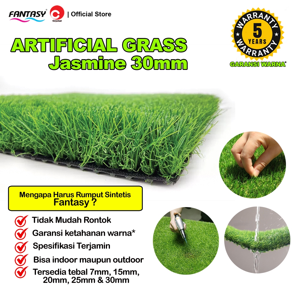  Fantasy Karpet Rumput Sintetis Premium Swiss
