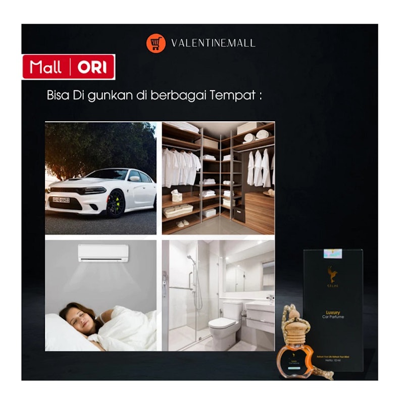 Calve Luxury Car Parfume Soft Coffee 3