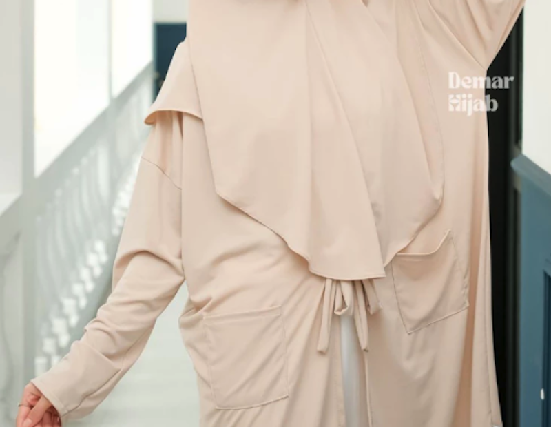 Demar Hijab Gamila Hijab Cardigan Instan 5