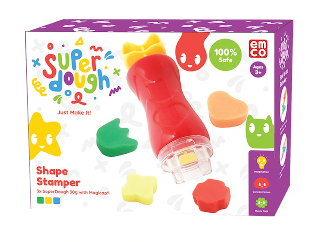  Super Dough Activity Set Shape Stamper