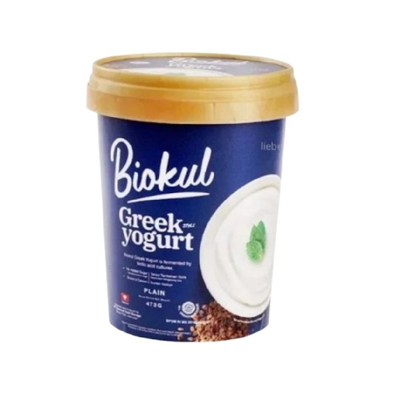 Biokul Greek Style Yogurt Plain 1