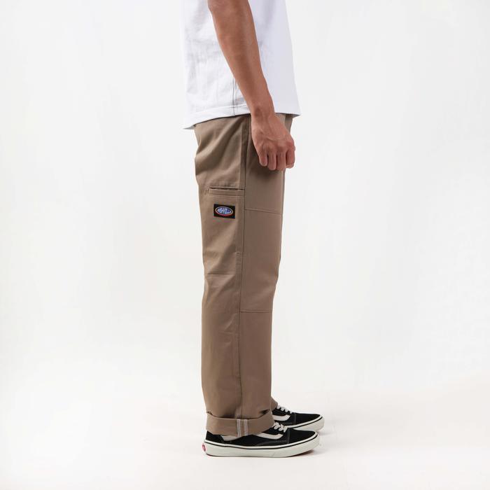  Irish Kelly Work Pants Baggy Wide Cut Double Knee Khaki