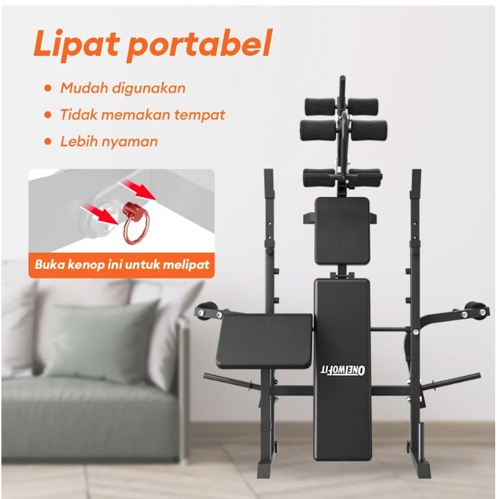  OneTwoFit Multi Gym Bench