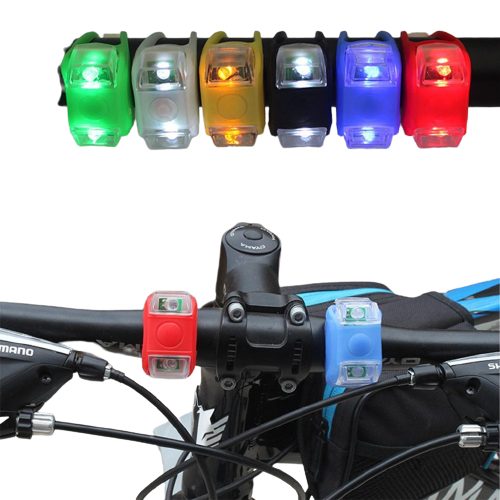  Lampu LED Belakang Sepeda Silikon