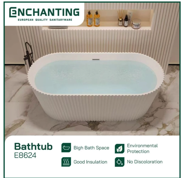Enchanting Bathtub Free Standing Acrylic 2