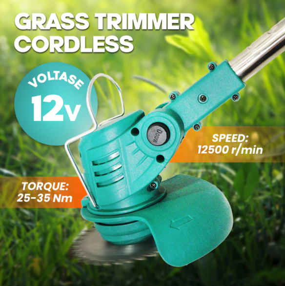 Mailtank Group Mailtank Mesin Potong Rumput Baterai 12V SH226A