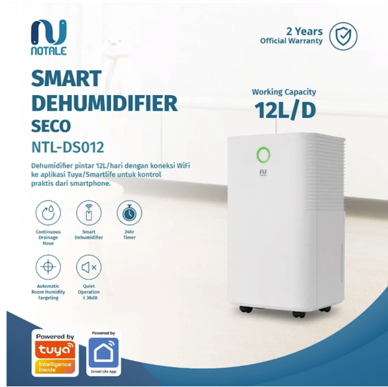 Notale Seco Smart Dehumidifier 2