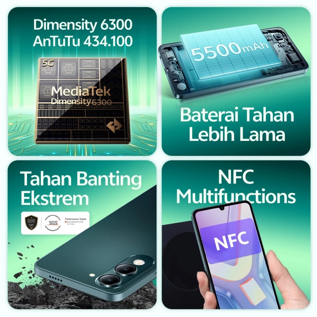 Vivo Mobile Indonesia vivo Y19s GT 5G