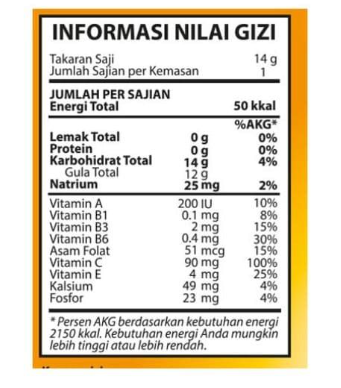 NutriSari American Sweet Orange