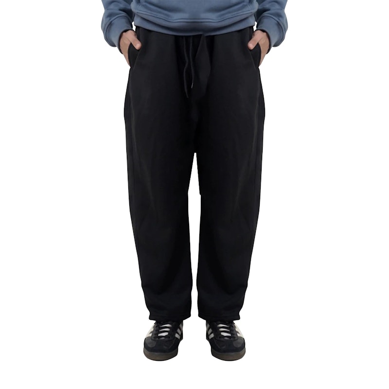 Fairgoods Sweat Pants Loose Rode Black 1