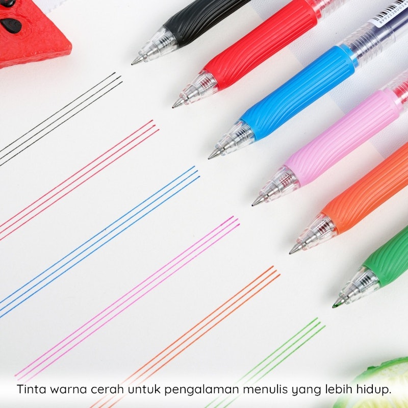 Bantex Colorful Gel Pen 4