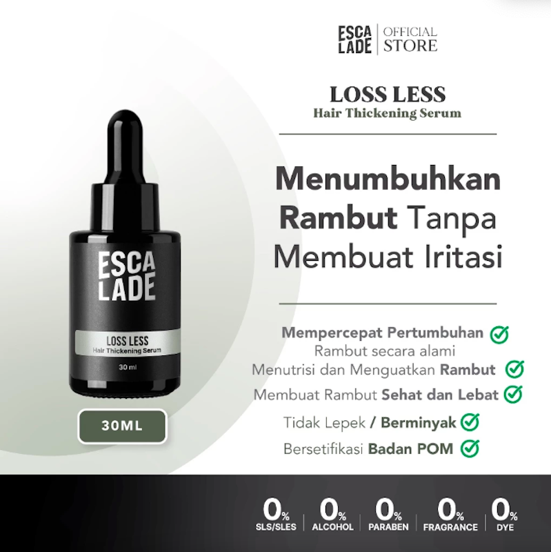 ESCALADE Loss Less Hair Thickening Serum 2