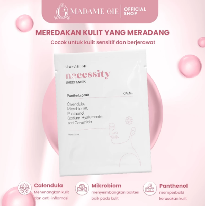 Necessity Sheet Mask Panthebiome CALM+ 2