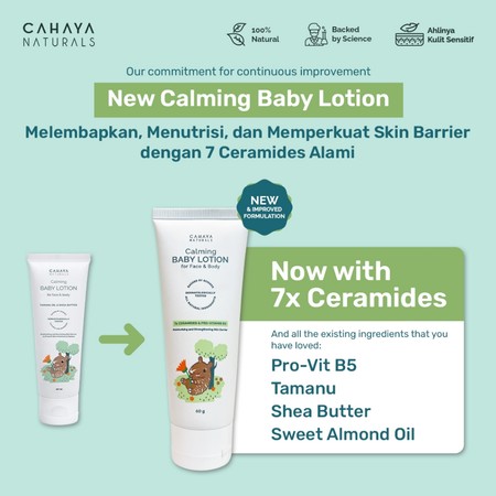 Cahaya Natural Botanikal Cahaya Naturals Calming Baby Lotion New Formula
