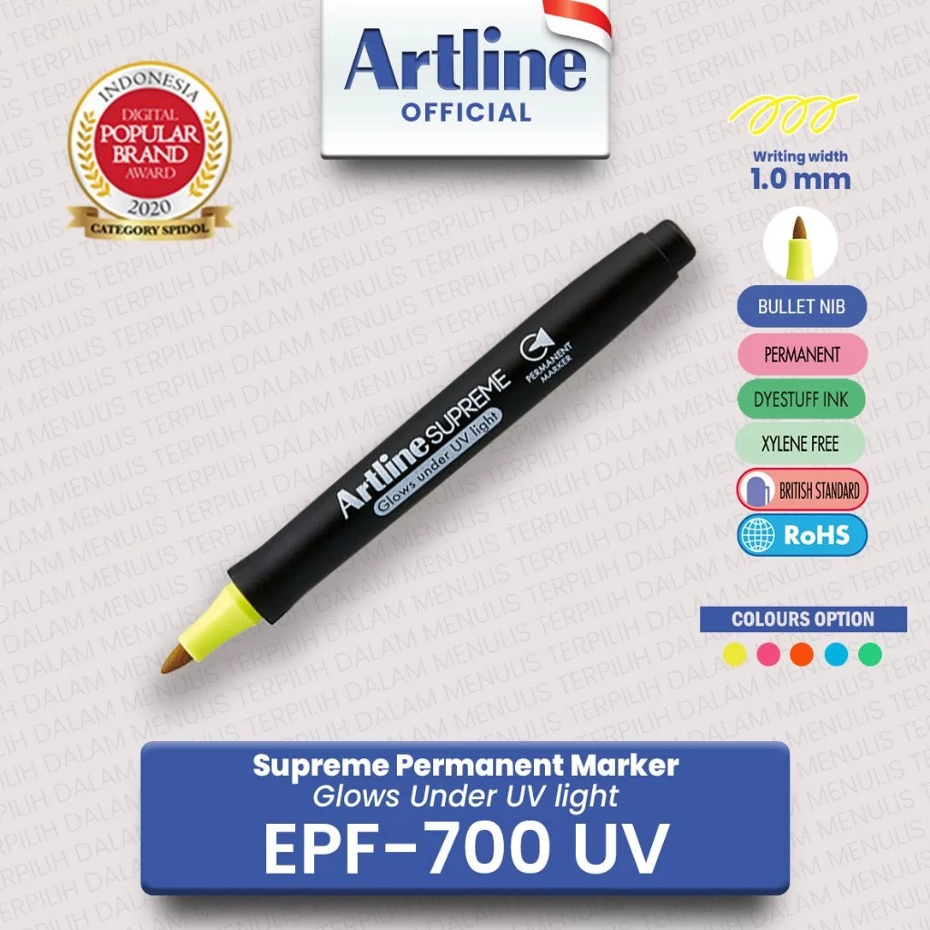 Shachihata Artline Supreme Permanent Marker EPF-700UV