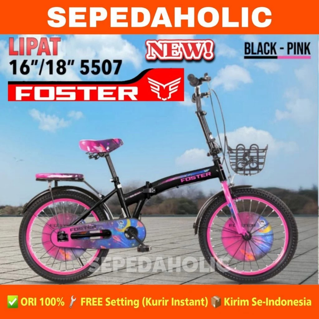 Pacific Indah Pratama Foster Sepeda Lipat Anak 16" 5507