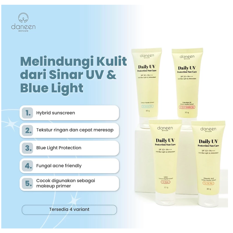 Daneen Skincare Daily UV Protection Sun Care SPF 30+ PA+++ Acne Skin 2